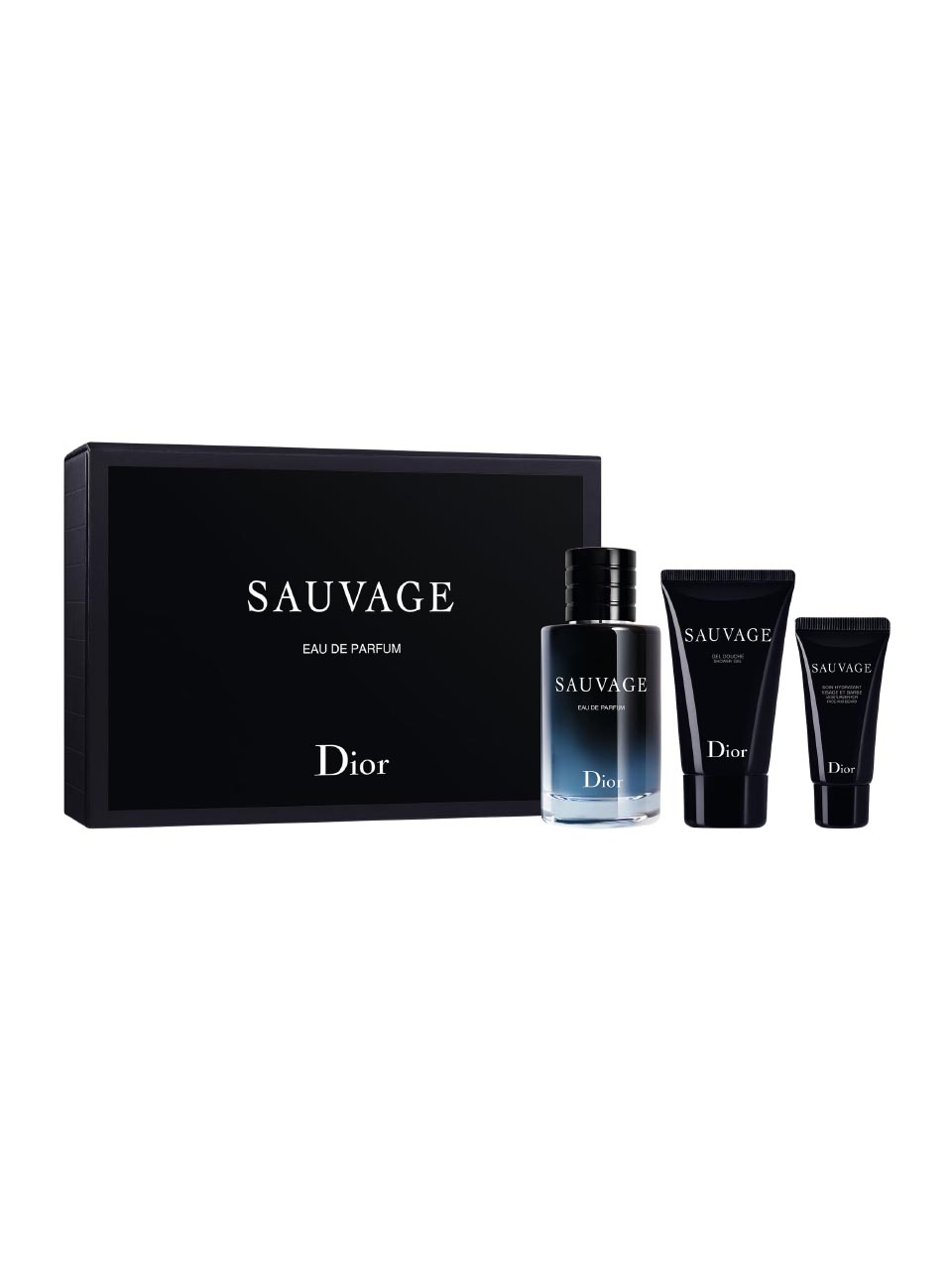 Dior Sauvage Set Eau de Parfum 60 ml Shower Gel 50 ml Face