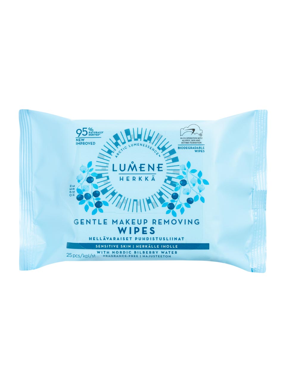 Lumene HERKKÄ Gentle Makeup Removing Wipes 25 g. null - onesize - 1