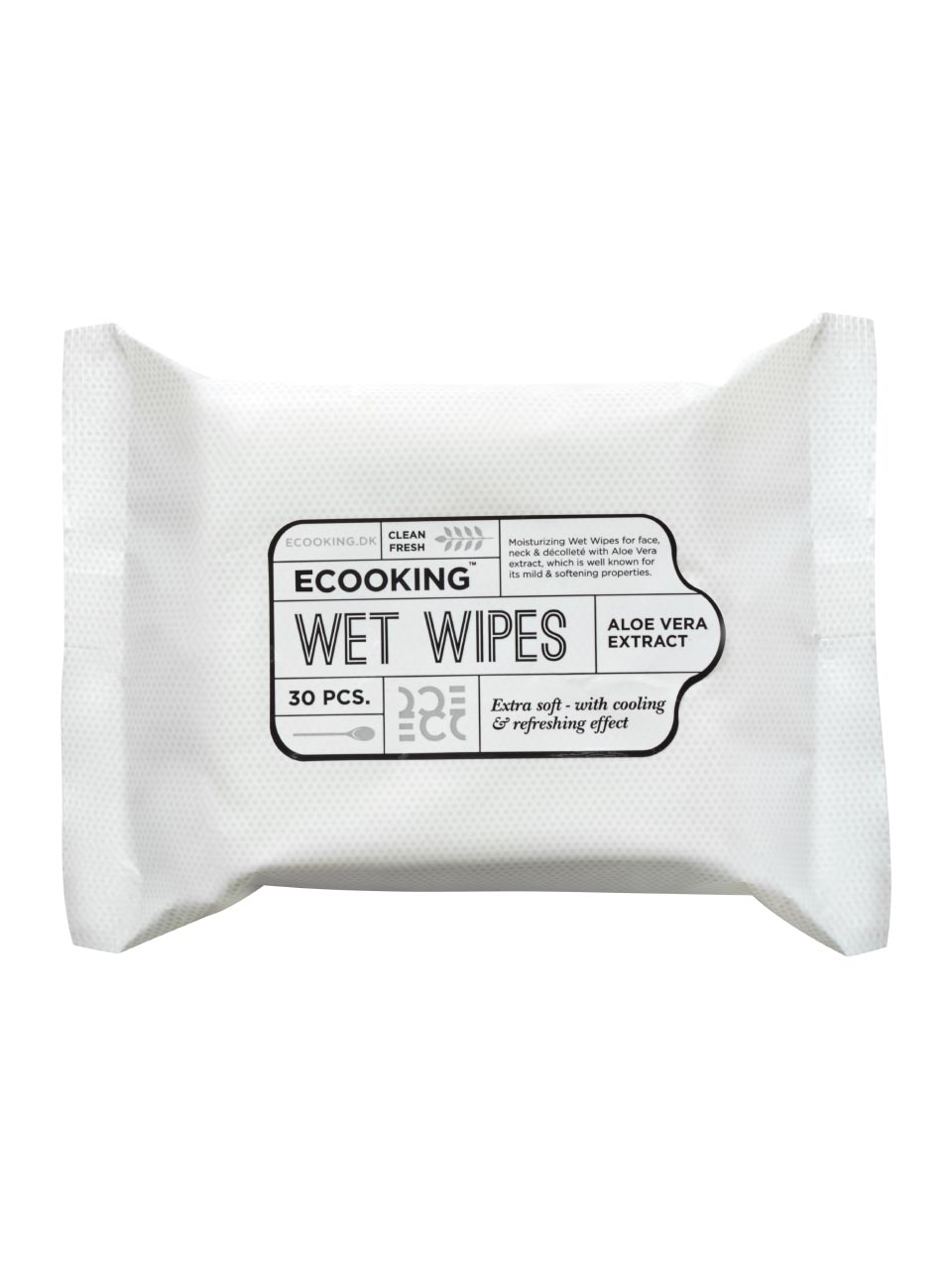 Ecooking Skincare Wet Wipes - 30 pcs. (Dansk Versi) null - onesize - 1