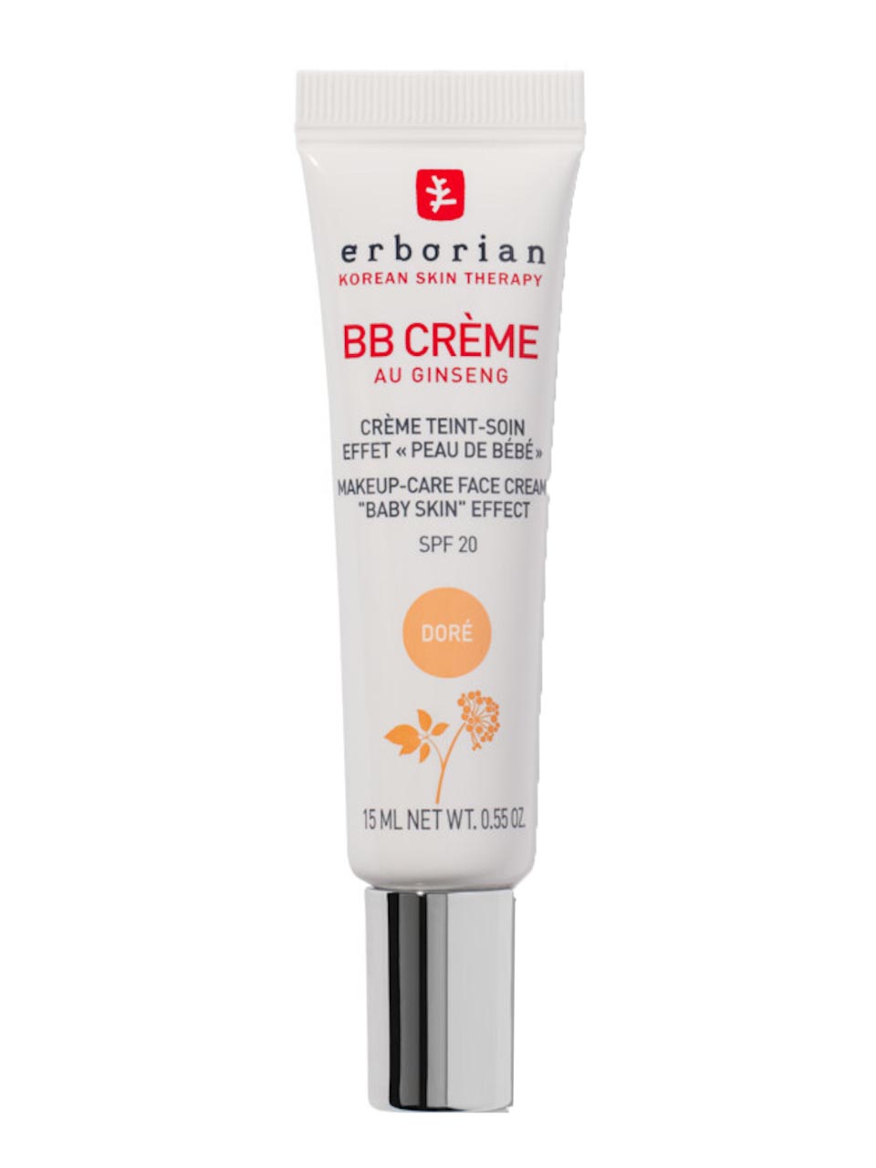 Erborian BB Crème Makeup-Care Face Cream "Baby Skin" Effect SPF 20 Doré 15 ml null - onesize - 1