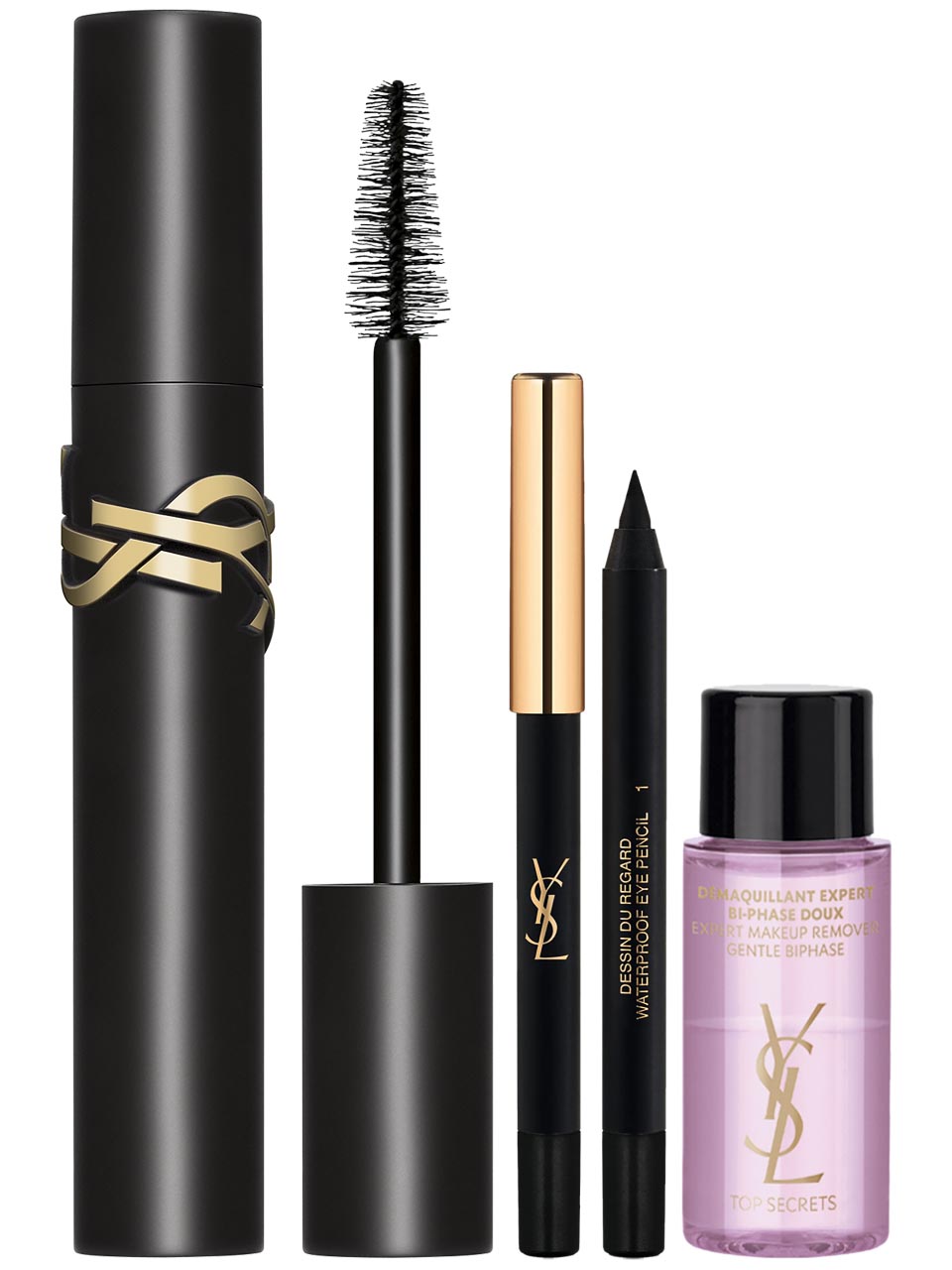 Yves Saint Laurent Make-Up Set/Lash Clash Mascara, Makeup remover