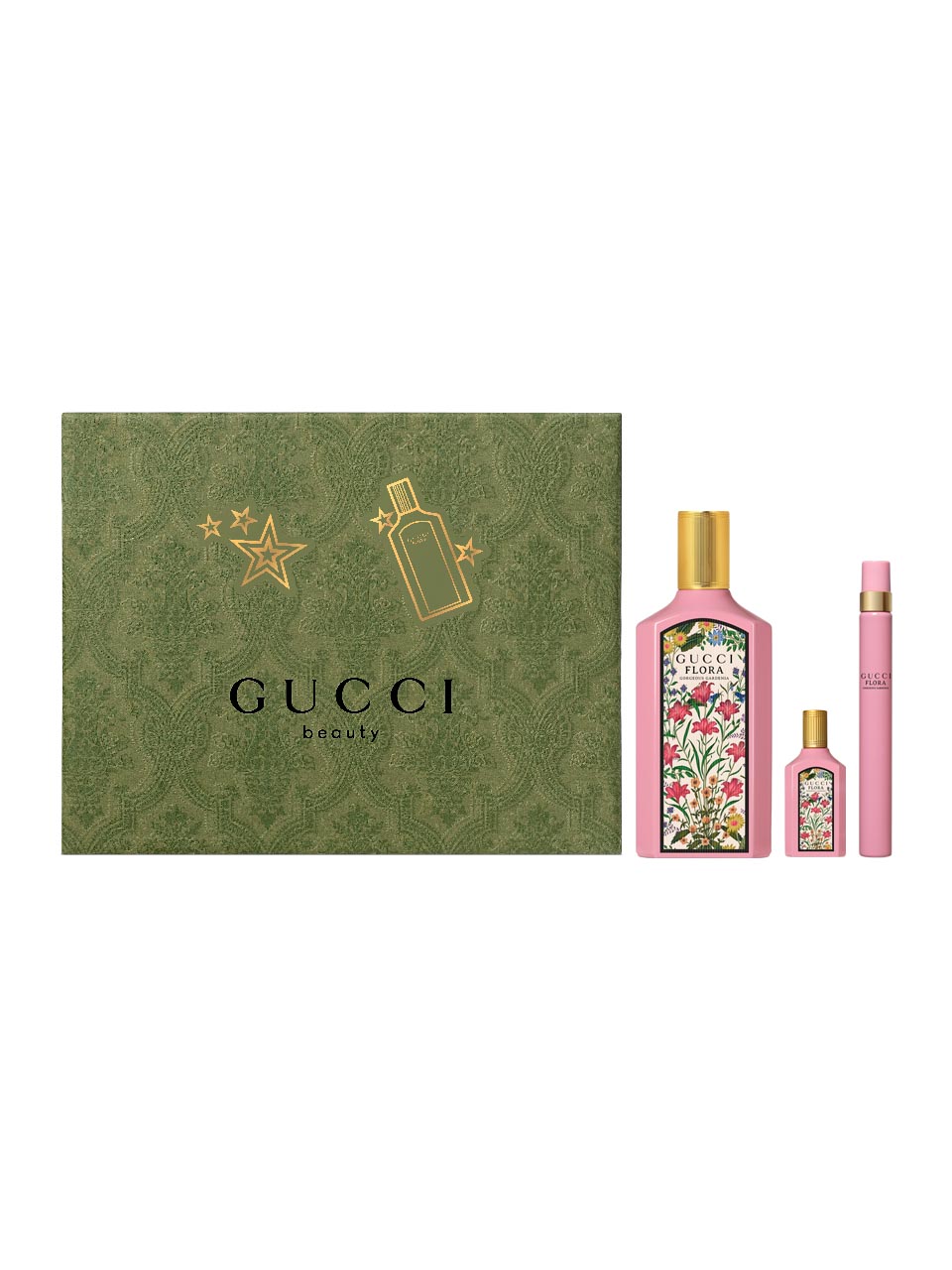 Gucci Flora set - Gorgeous Gardenia Eau de Parfum 100 ml + Pen Spray 10 ml + Eau de Parfum 5 ml null - onesize - 1