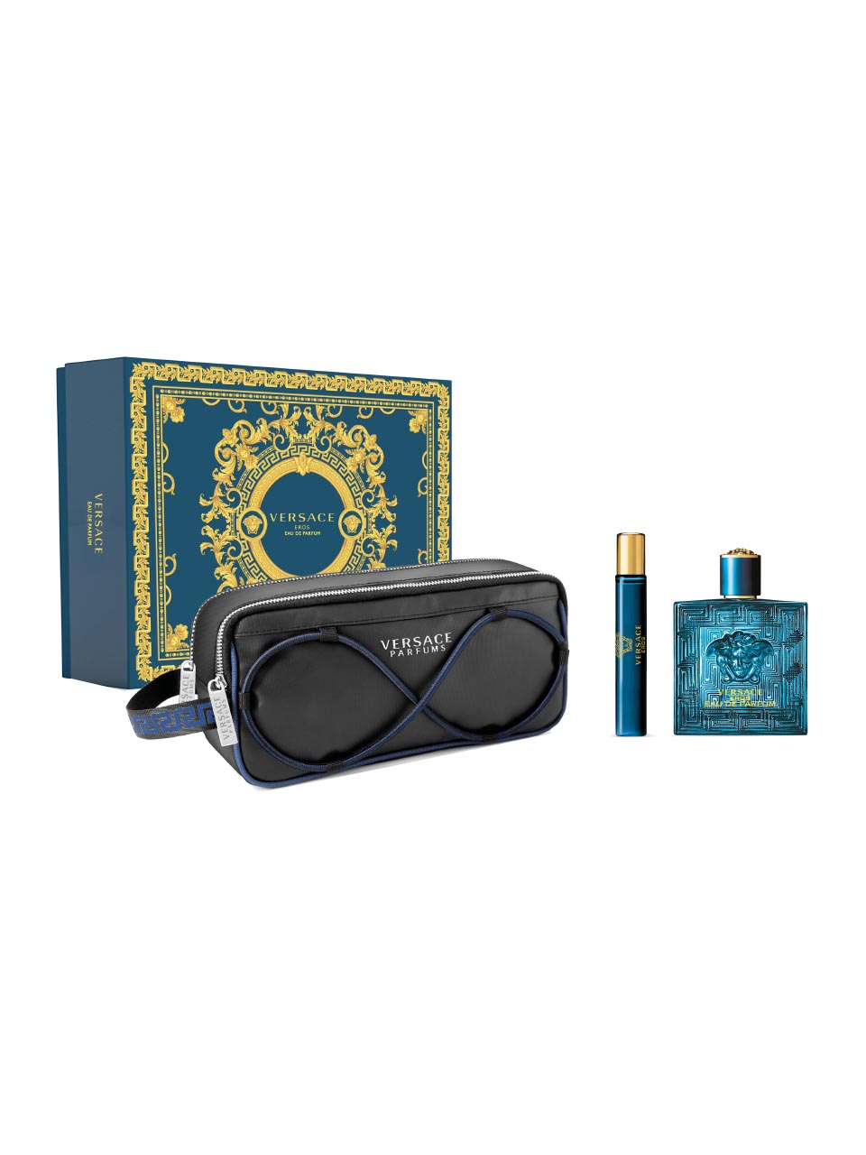 Versace Eros Set/EdP 100 ml + EdP 10 ml + Wash Bag null - onesize - 1