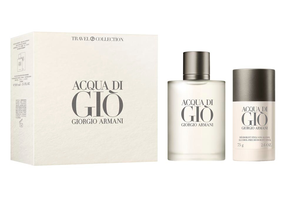 Acqua di deals gio armani set