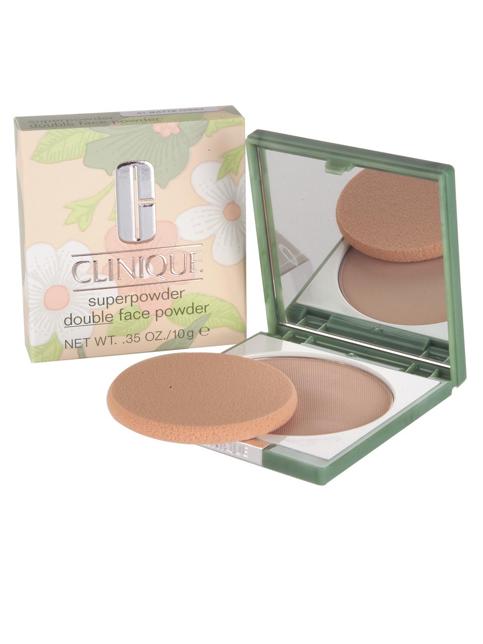 Clinique Superpowder Double Face Powder N° 01 Matte Ivory 10 g null - onesize - 1