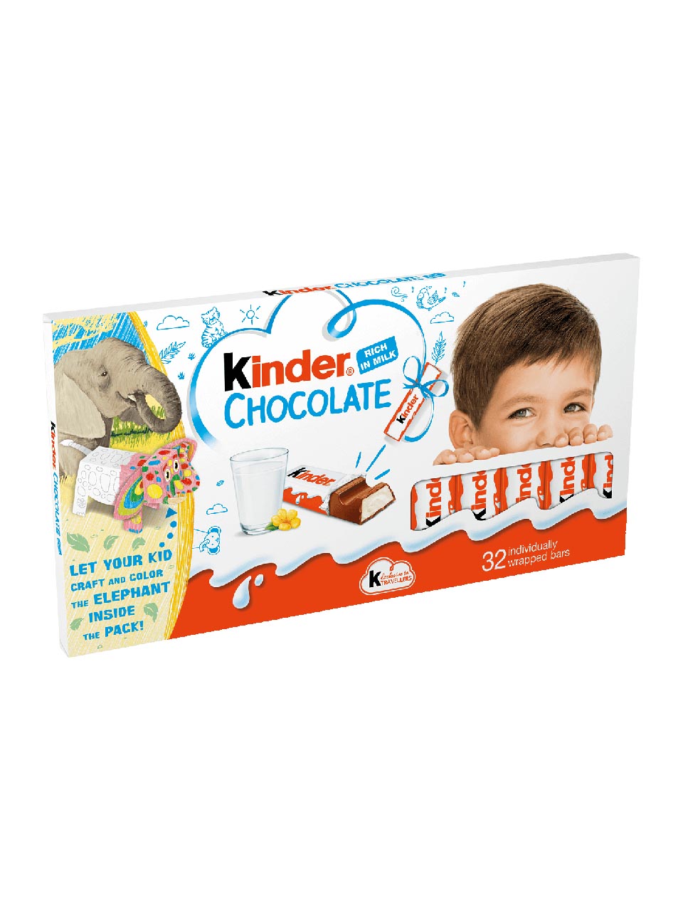 Kinder Chocolate 4x100g null - onesize - 1