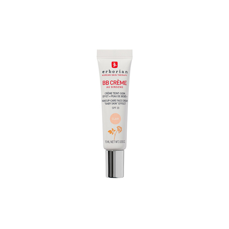 Erborian BB Crème Makeup-Care Face Cream "Baby Skin" Effect SPF 20 Clair 15 ml null - onesize - 1