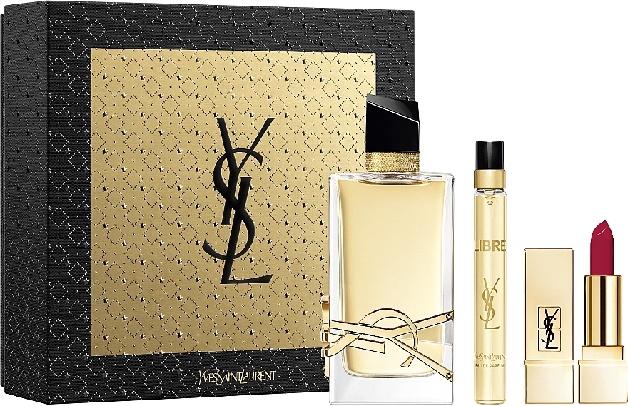 Yves Saint Laurent Libre Set/EdP 90 ml + EdP 10 ml + Lip stick null - onesize - 1